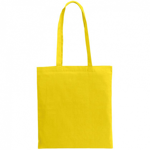 Сумка для покупок Torbica Color, желтая с логотипом  заказать по выгодной цене в кибермаркете AvroraStore