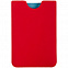 Чехол для карточки Dorset, красный с логотипом  заказать по выгодной цене в кибермаркете AvroraStore