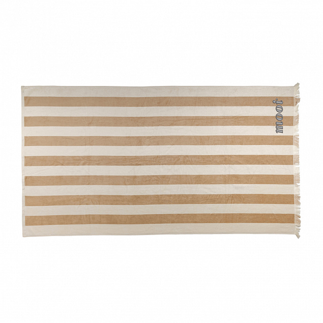 Пляжное полотенце Ukiyo Yukari XL из переработанного хлопка AWARE™, 100x180 см с логотипом  заказать по выгодной цене в кибермаркете AvroraStore