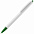 Ручка шариковая Tick, белая с логотипом  заказать по выгодной цене в кибермаркете AvroraStore
