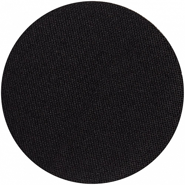Наклейка тканевая Lunga Round, M, черная с логотипом  заказать по выгодной цене в кибермаркете AvroraStore