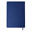 Ежедневник недатированный Bliss, А4,  темно-синий, белый блок, без обреза с логотипом  заказать по выгодной цене в кибермаркете AvroraStore