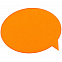 Наклейка тканевая Lunga Bubble, M, оранжевый неон с логотипом  заказать по выгодной цене в кибермаркете AvroraStore