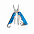 Мультитул с карабином, серебряный с логотипом  заказать по выгодной цене в кибермаркете AvroraStore