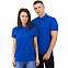 Рубашка поло Rock, мужская (синяя, 3XL) с логотипом  заказать по выгодной цене в кибермаркете AvroraStore