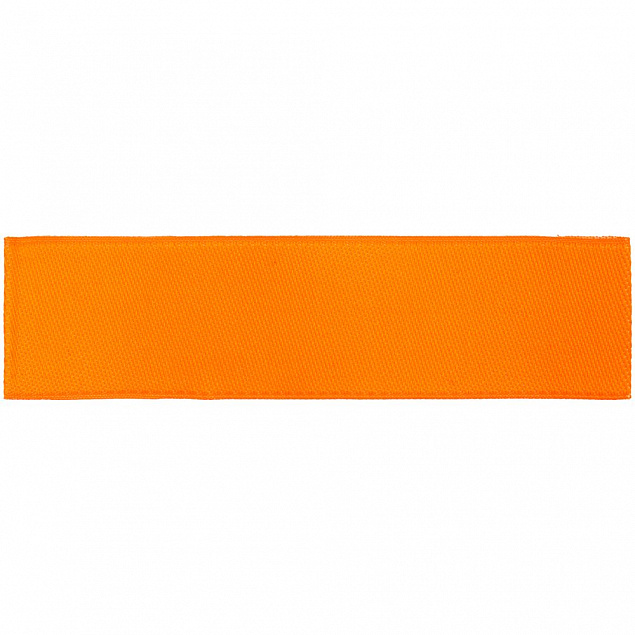 Лейбл тканевый Epsilon, S, оранжевый неон с логотипом  заказать по выгодной цене в кибермаркете AvroraStore