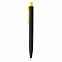 Черная ручка X3 Smooth Touch, желтый с логотипом  заказать по выгодной цене в кибермаркете AvroraStore