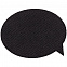 Наклейка тканевая Lunga Bubble, M, черная с логотипом  заказать по выгодной цене в кибермаркете AvroraStore