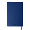 Бизнес-блокнот SIMPLY FLEX, А5,  синий, кремовый блок, в линейку с логотипом  заказать по выгодной цене в кибермаркете AvroraStore