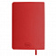 Ежедневник недатированный Pulpy, А5,  красный, кремовый блок, красный срез с логотипом  заказать по выгодной цене в кибермаркете AvroraStore