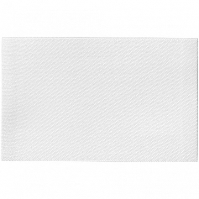 Лейбл тканевый Epsilon, XL, белый с логотипом  заказать по выгодной цене в кибермаркете AvroraStore