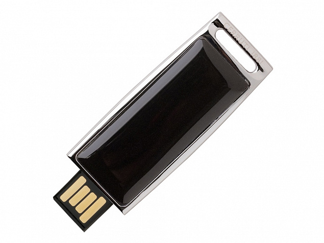 USB-флешка на 16 Гб Zoom с логотипом  заказать по выгодной цене в кибермаркете AvroraStore