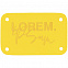 Лейбл Latte, S, желтый с логотипом  заказать по выгодной цене в кибермаркете AvroraStore