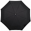 Складной зонт Gran Turismo Carbon, черный с логотипом  заказать по выгодной цене в кибермаркете AvroraStore