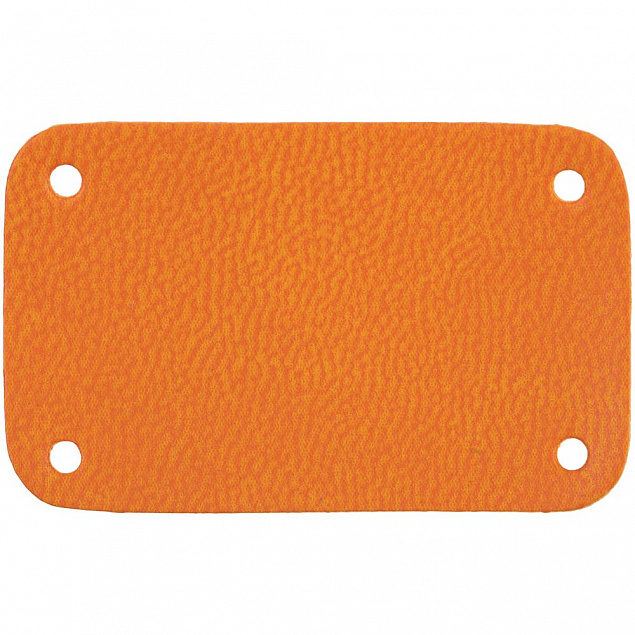 Лейбл Latte, S, оранжевый с логотипом  заказать по выгодной цене в кибермаркете AvroraStore
