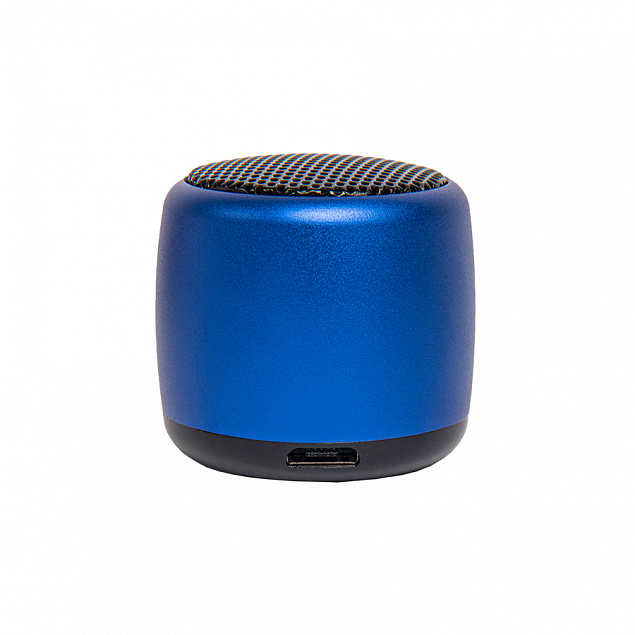 Портативная mini Bluetooth-колонка Sound Burger "Loto" синий с логотипом  заказать по выгодной цене в кибермаркете AvroraStore