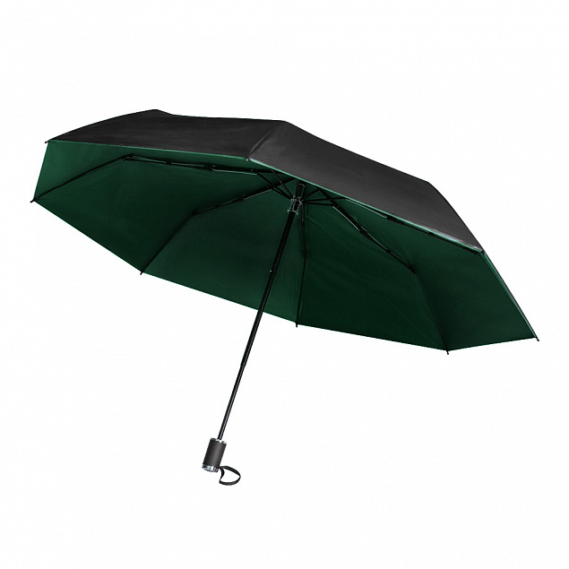Зонт Glamour - Зеленый FF с логотипом  заказать по выгодной цене в кибермаркете AvroraStore
