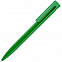 Ручка шариковая Liberty Polished, зеленая с логотипом  заказать по выгодной цене в кибермаркете AvroraStore