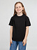 Футболка детская REGENT KIDS 150, черная с логотипом  заказать по выгодной цене в кибермаркете AvroraStore