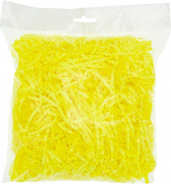 Бумажный наполнитель Chip, желтый неон с логотипом  заказать по выгодной цене в кибермаркете AvroraStore