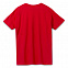 Футболка REGENT 150, красная с логотипом  заказать по выгодной цене в кибермаркете AvroraStore