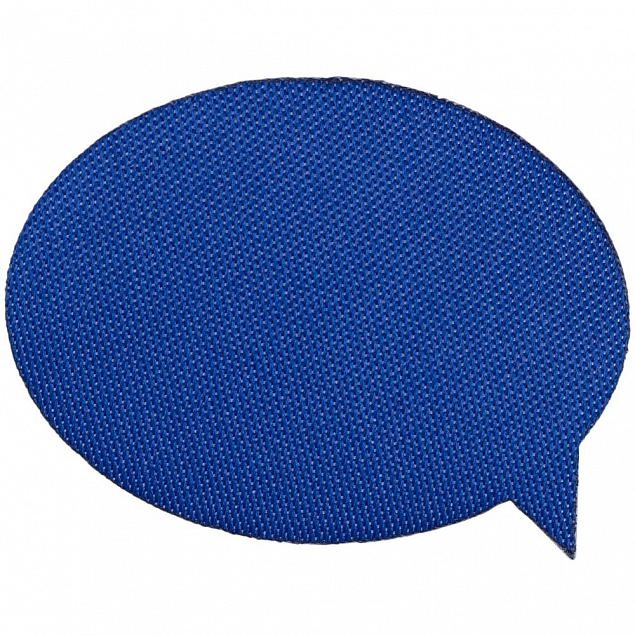 Наклейка тканевая Lunga Bubble, M, синяя с логотипом  заказать по выгодной цене в кибермаркете AvroraStore