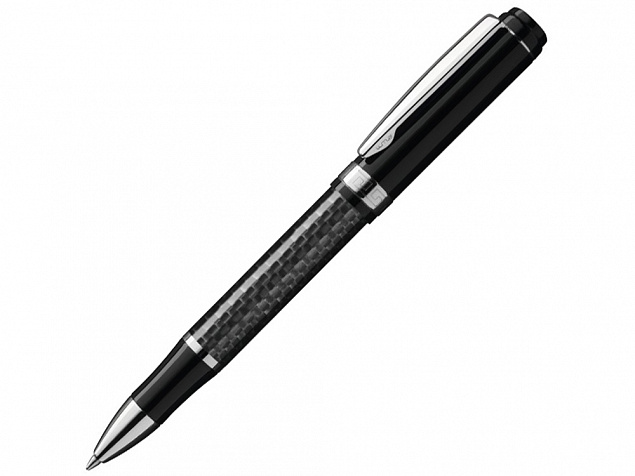 Ручка шариковая из карбонового волокна Carbon с логотипом  заказать по выгодной цене в кибермаркете AvroraStore
