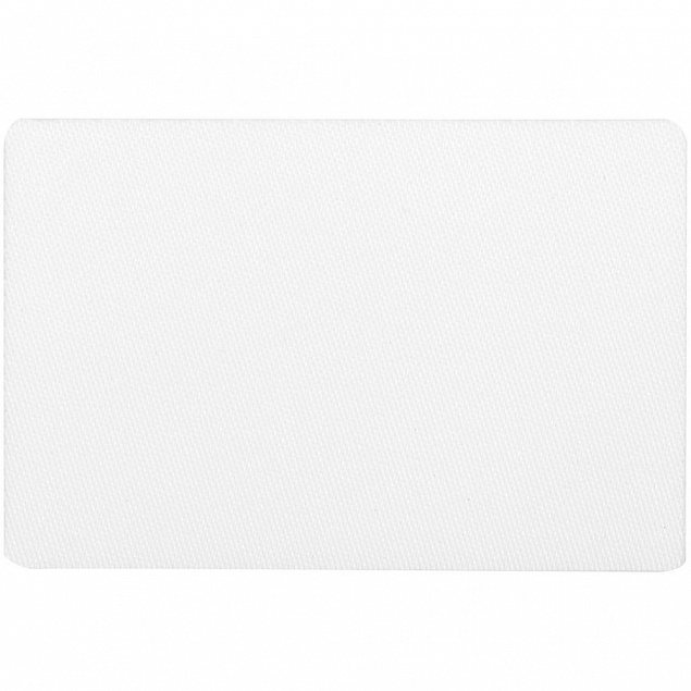 Наклейка тканевая Lunga, L, белая с логотипом  заказать по выгодной цене в кибермаркете AvroraStore