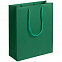 Пакет Wide, зеленый с логотипом  заказать по выгодной цене в кибермаркете AvroraStore