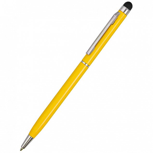 Ручка металлическая Dallas Touch - Желтый KK с логотипом  заказать по выгодной цене в кибермаркете AvroraStore
