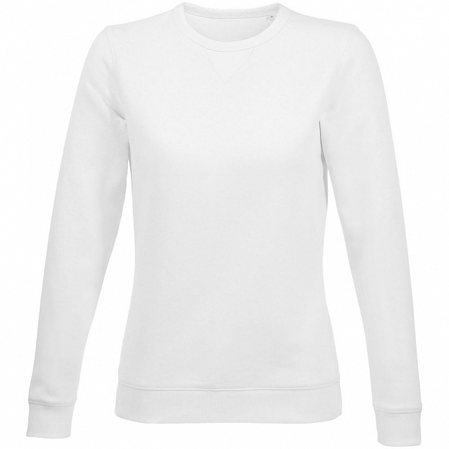 Толстовка женская Sully Women, белая с логотипом  заказать по выгодной цене в кибермаркете AvroraStore