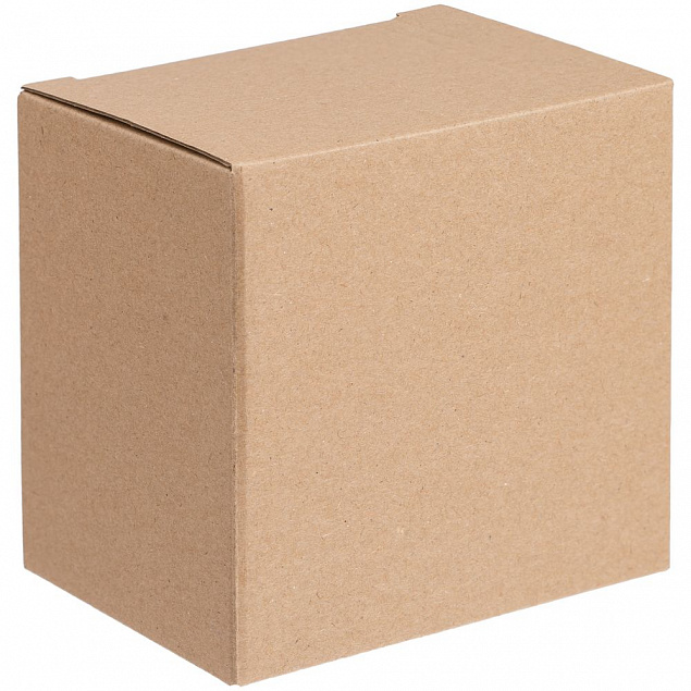 Коробка для кружки Corky, крафт с логотипом  заказать по выгодной цене в кибермаркете AvroraStore