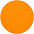 Наклейка тканевая Lunga Round, M, оранжевый неон с логотипом  заказать по выгодной цене в кибермаркете AvroraStore