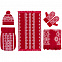 Плед Onego, красный с логотипом  заказать по выгодной цене в кибермаркете AvroraStore