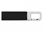 Флеш-карта USB 2.0 16 Gb с карабином Hook, черный/серебристый с логотипом  заказать по выгодной цене в кибермаркете AvroraStore