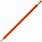 Карандаш простой Hand Friend с ластиком, оранжевый с логотипом  заказать по выгодной цене в кибермаркете AvroraStore