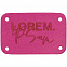 Лейбл Latte, S, розовый с логотипом  заказать по выгодной цене в кибермаркете AvroraStore