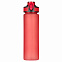 Спортивная бутылка для воды, Flip, 700 ml, красная с логотипом  заказать по выгодной цене в кибермаркете AvroraStore