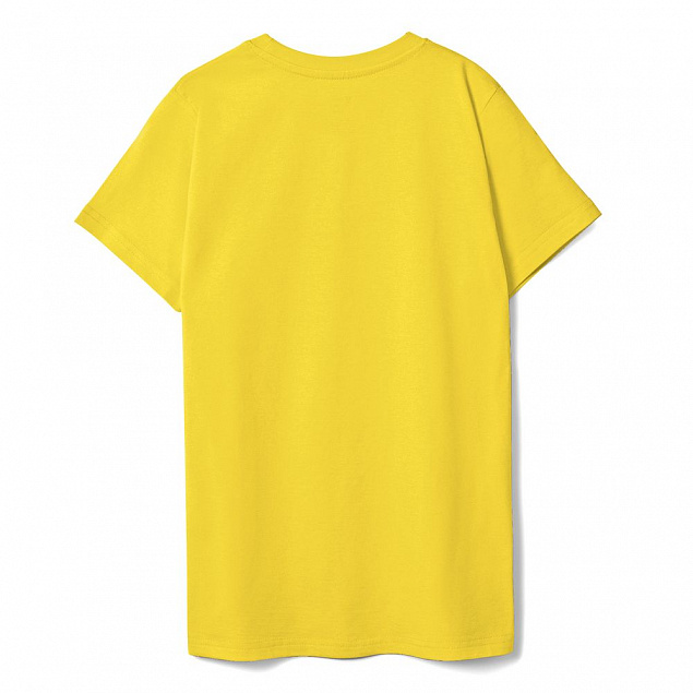 Футболка детская T-Bolka Kids, желтая с логотипом  заказать по выгодной цене в кибермаркете AvroraStore