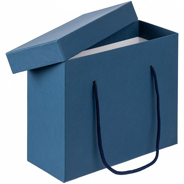 Коробка Handgrip, малая, синяя с логотипом  заказать по выгодной цене в кибермаркете AvroraStore