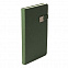 Ежедневник недатированный Linnie, А5, темно-зеленый, кремовый блок с логотипом  заказать по выгодной цене в кибермаркете AvroraStore