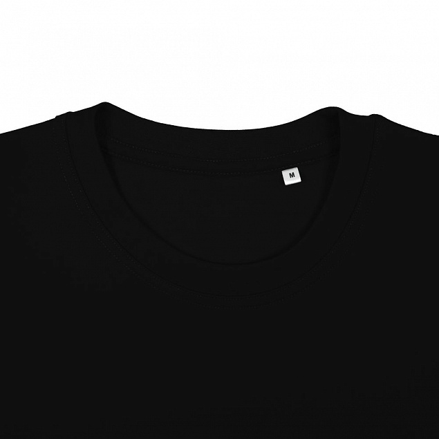 Футболка мужская T-bolka Stretch, черная с логотипом  заказать по выгодной цене в кибермаркете AvroraStore