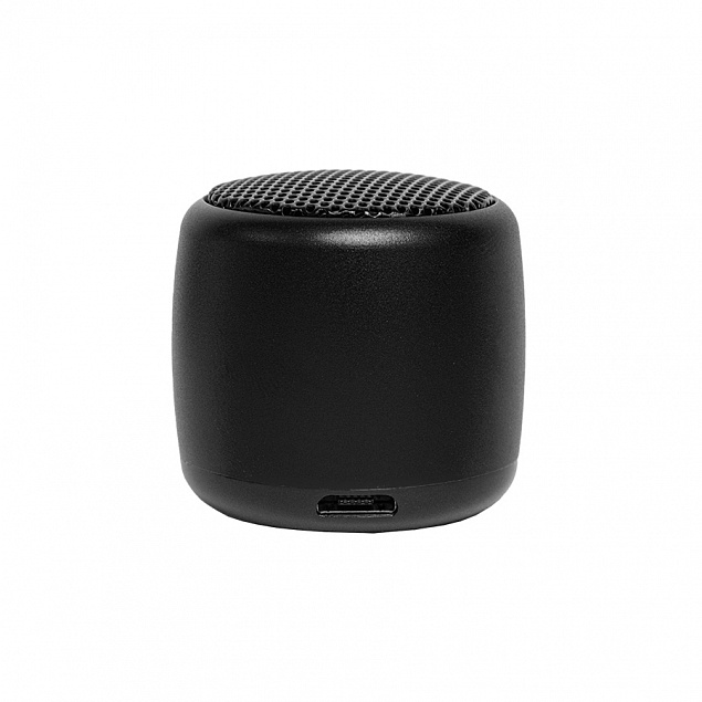 Портативная mini Bluetooth-колонка Sound Burger "Loto" черная с логотипом  заказать по выгодной цене в кибермаркете AvroraStore