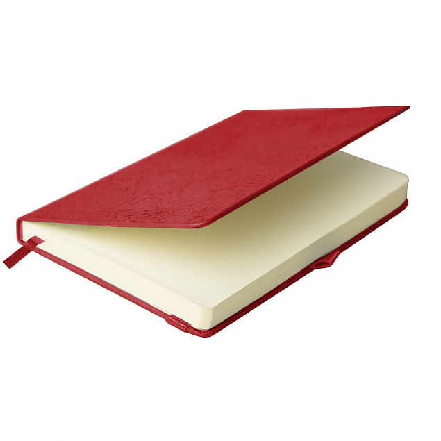 Ежедневник недатированный Starry , А5, красный, кремовый блок с логотипом  заказать по выгодной цене в кибермаркете AvroraStore