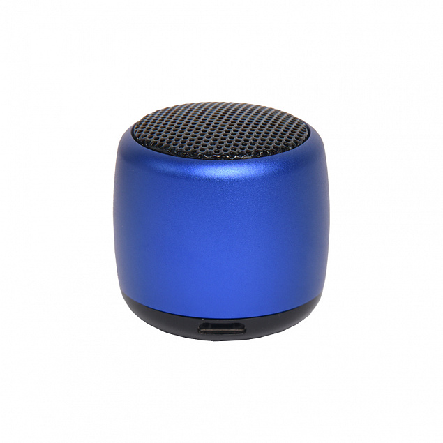 Портативная mini Bluetooth-колонка Sound Burger "Loto" синий с логотипом  заказать по выгодной цене в кибермаркете AvroraStore