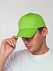 Бейсболка Convention, зеленое яблоко с логотипом  заказать по выгодной цене в кибермаркете AvroraStore