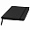 Ежедневник недатированный Shady, А5,  черный, кремовый блок, черный обрез с логотипом  заказать по выгодной цене в кибермаркете AvroraStore