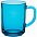 Кружка Enjoy, голубая с логотипом  заказать по выгодной цене в кибермаркете AvroraStore