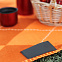 Плед Aberdeen, оранжевый с логотипом  заказать по выгодной цене в кибермаркете AvroraStore