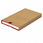 Ежедневник недатированный Linnie, А5, красный, кремовый блок с логотипом  заказать по выгодной цене в кибермаркете AvroraStore